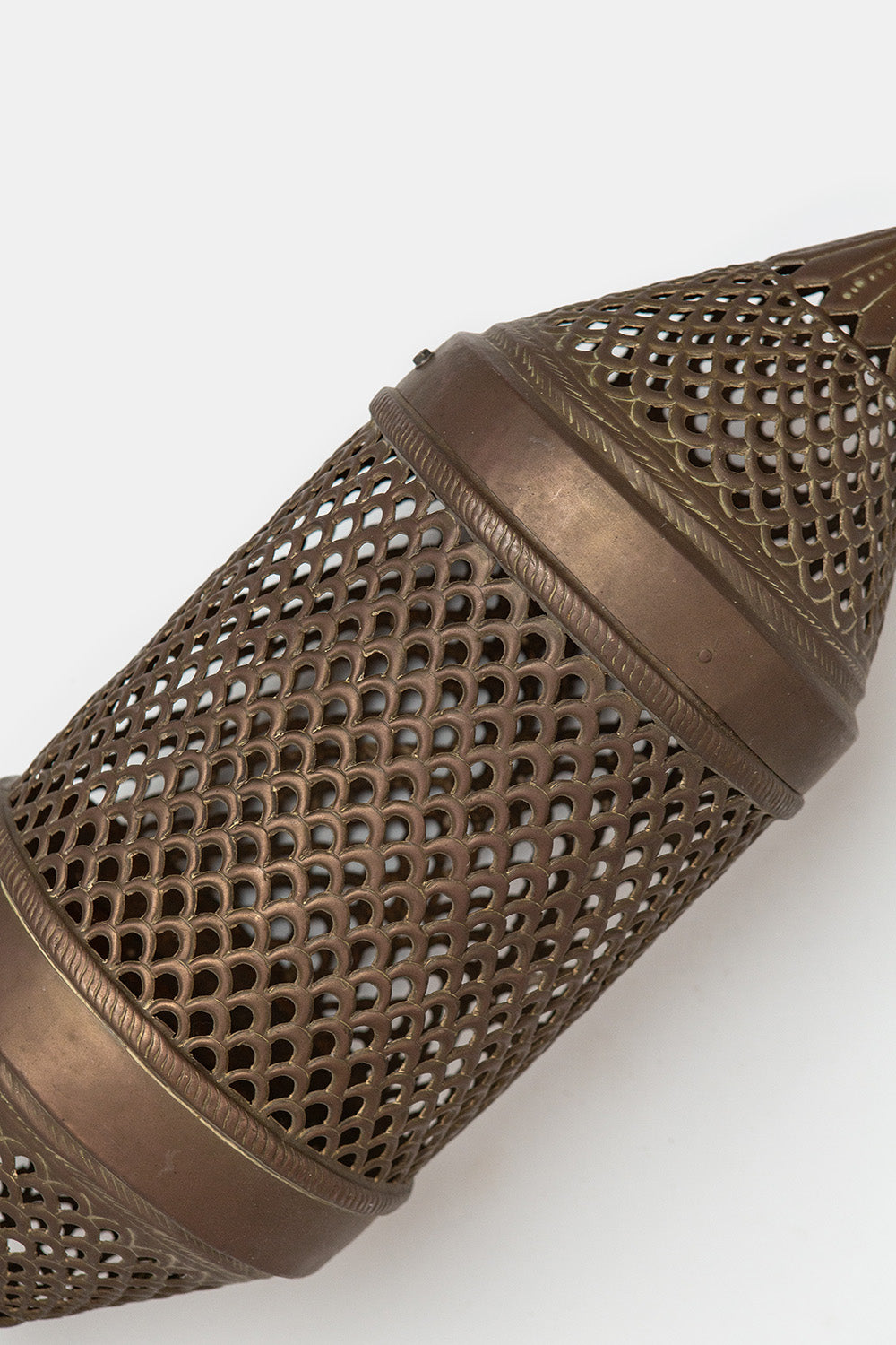 Vintage Moroccan Brass Lantern