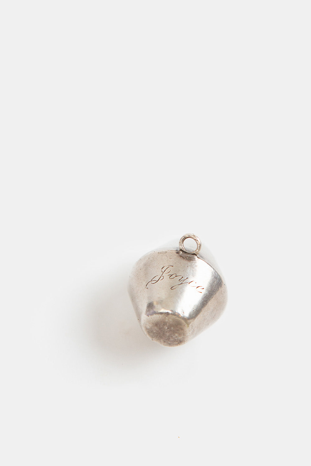 Sterling Silver Engraved Bell "Joyce"