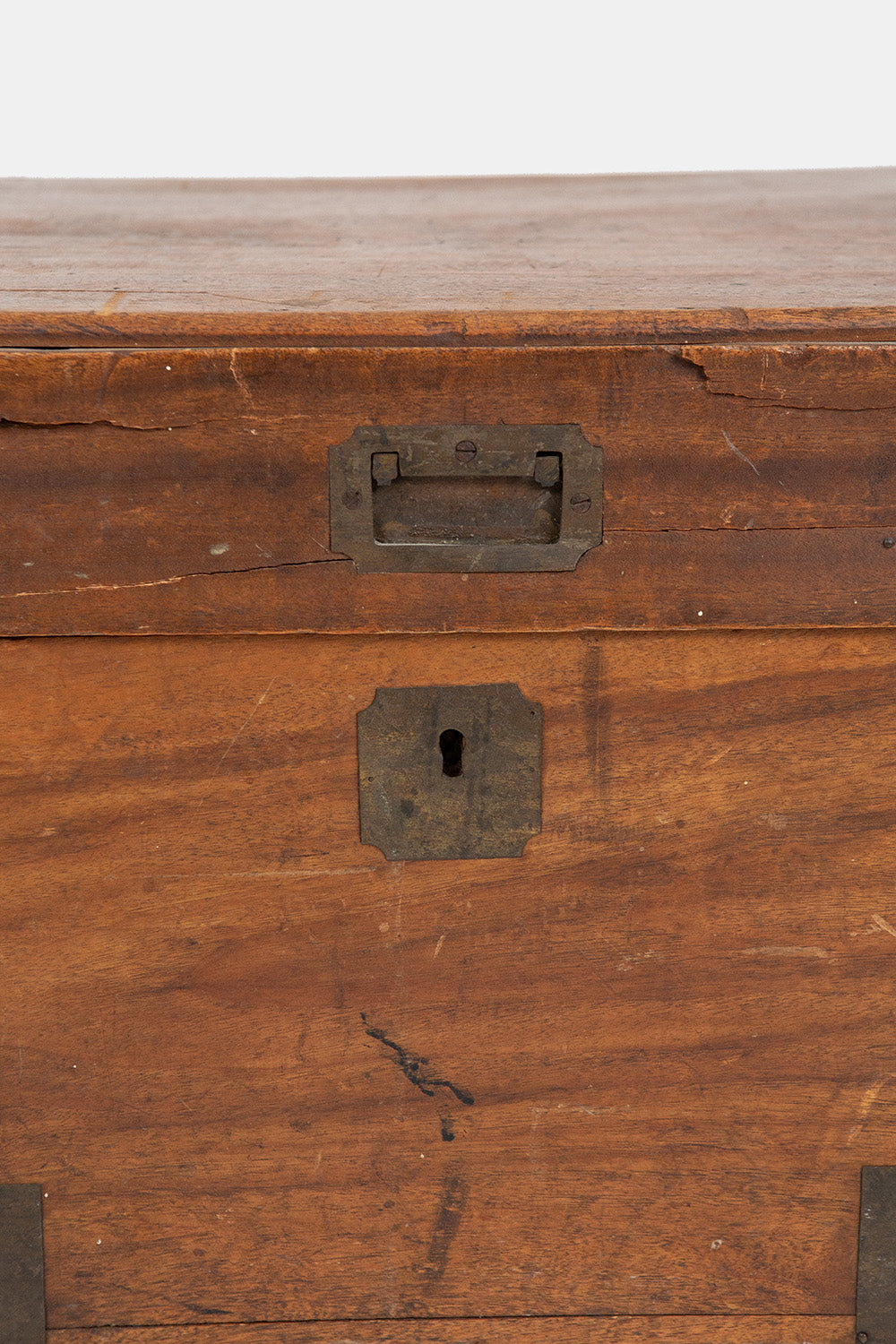 Wood and Brass Chest