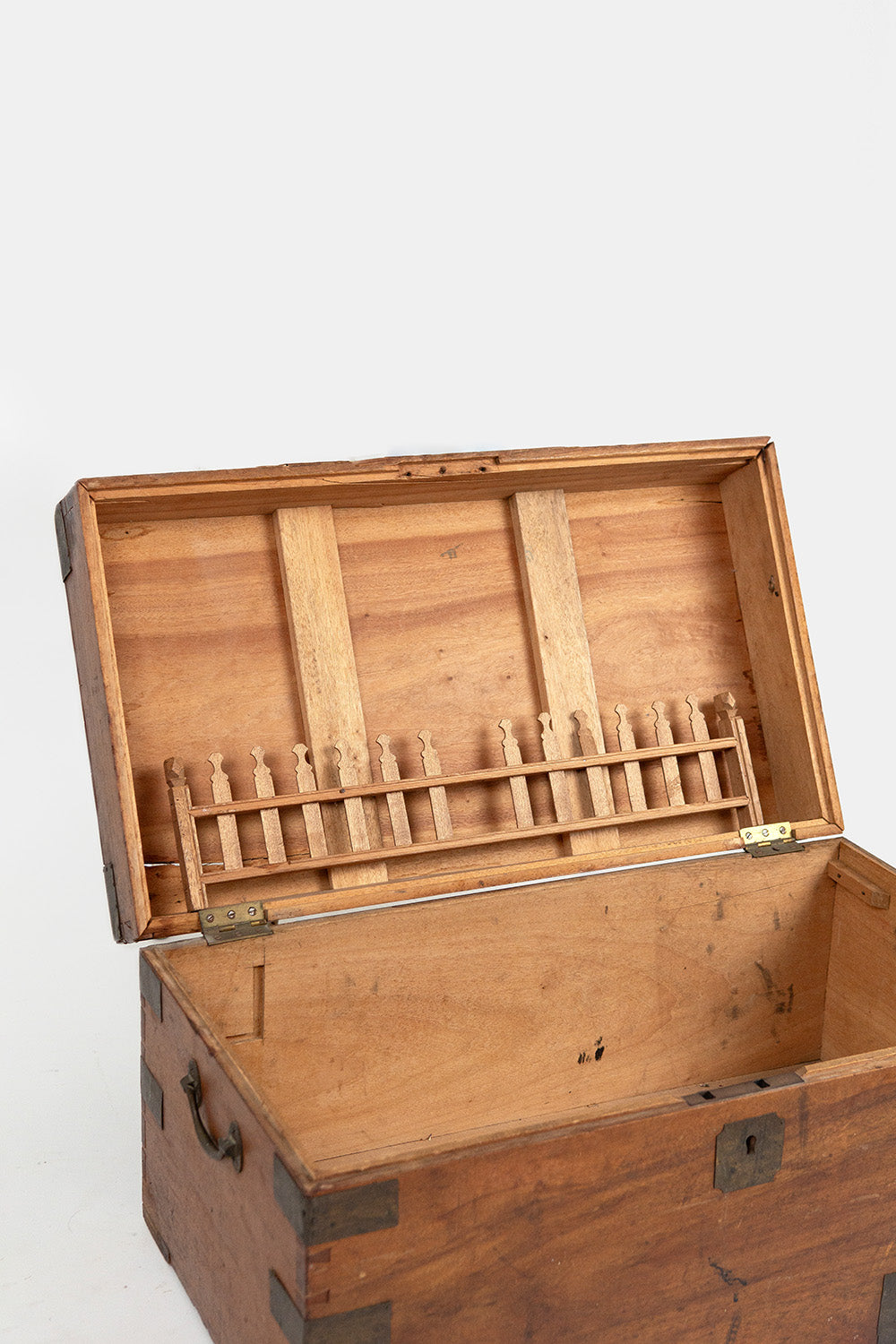 Wood and Brass Chest