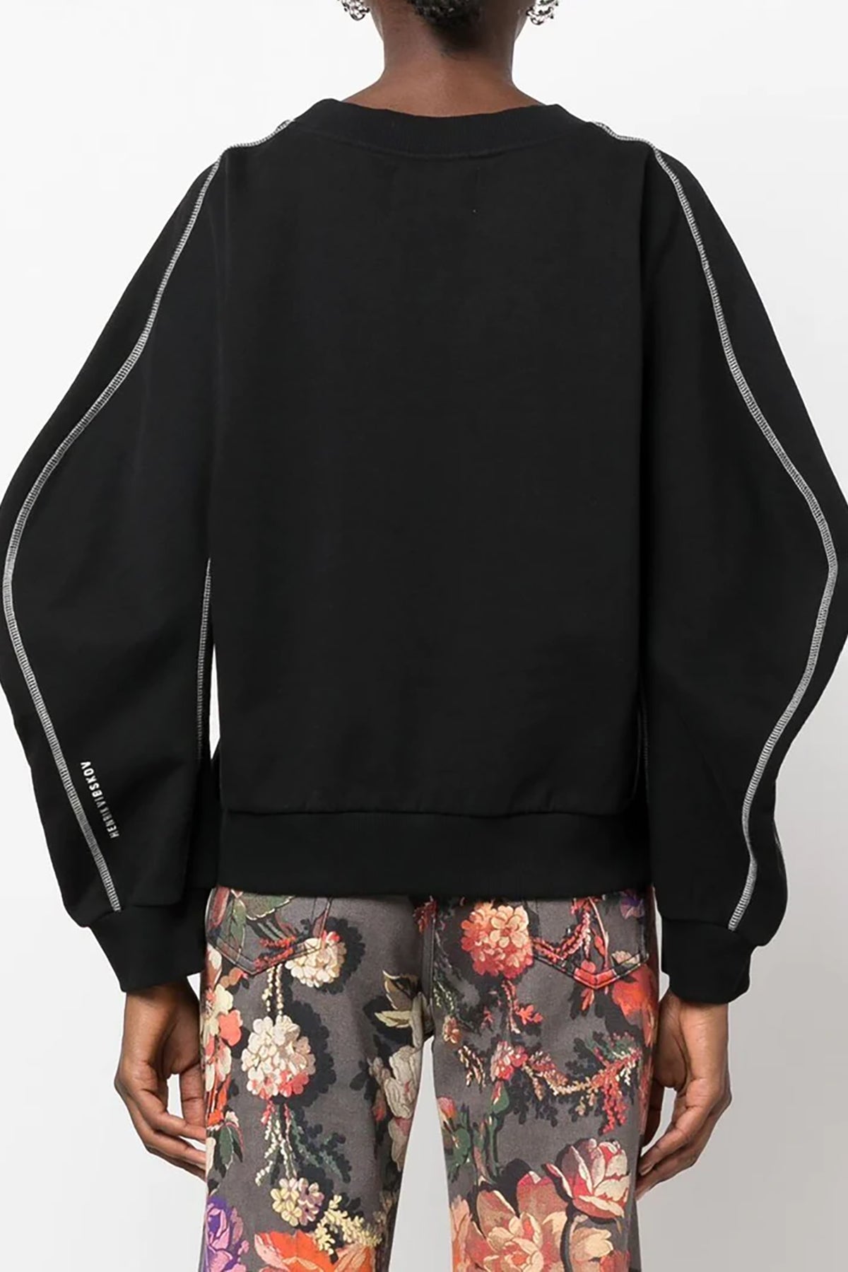 Henrik Vibskov Crackle Sweat in Black