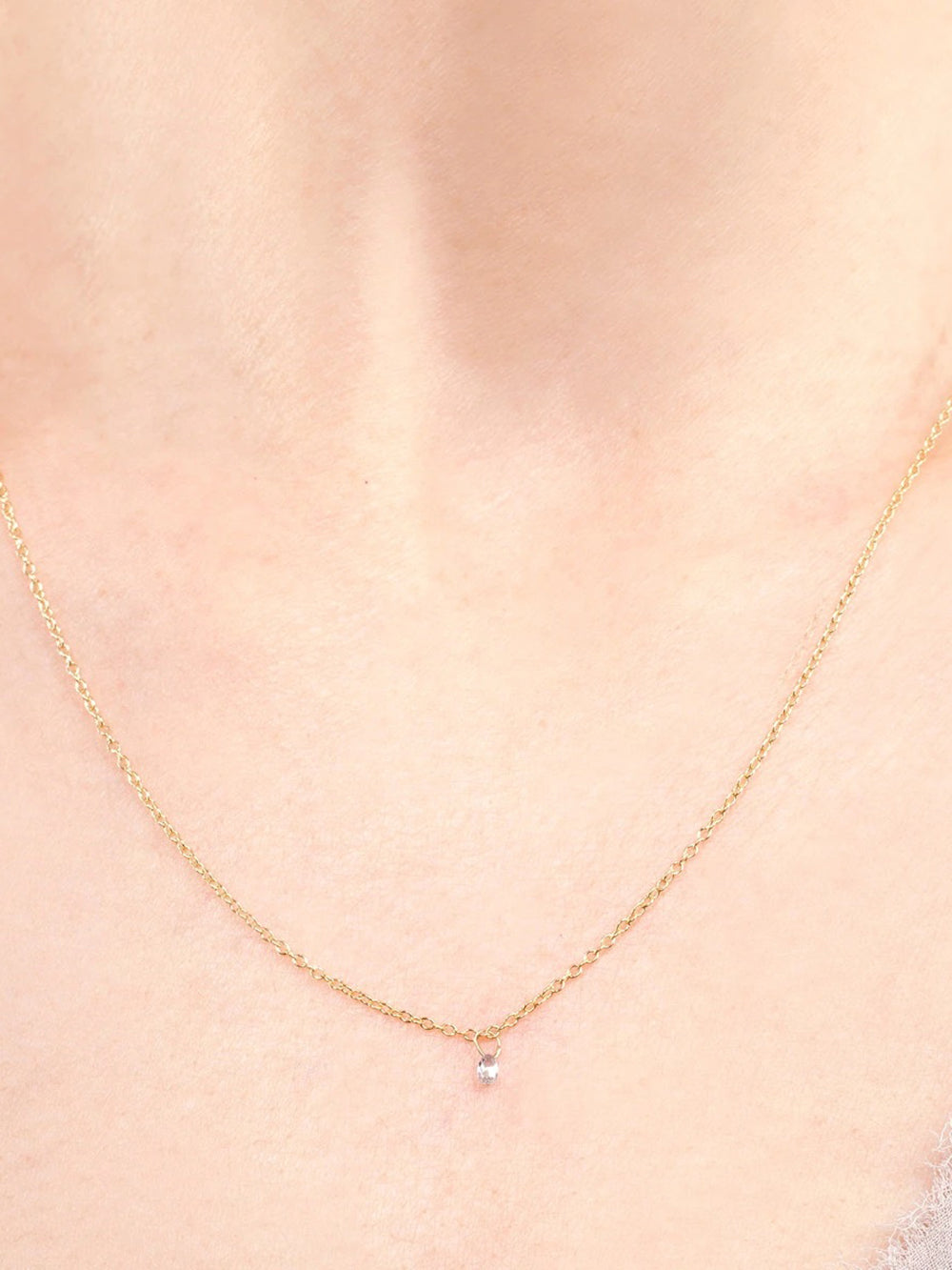 Satomi Kawakita Diamond Drop Necklace