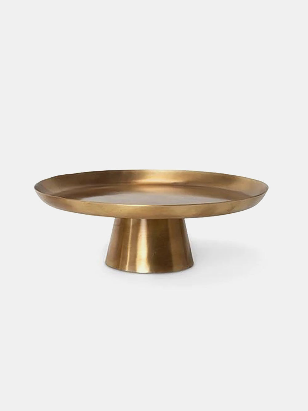 Fog Et Cetera Brass Cake Stand