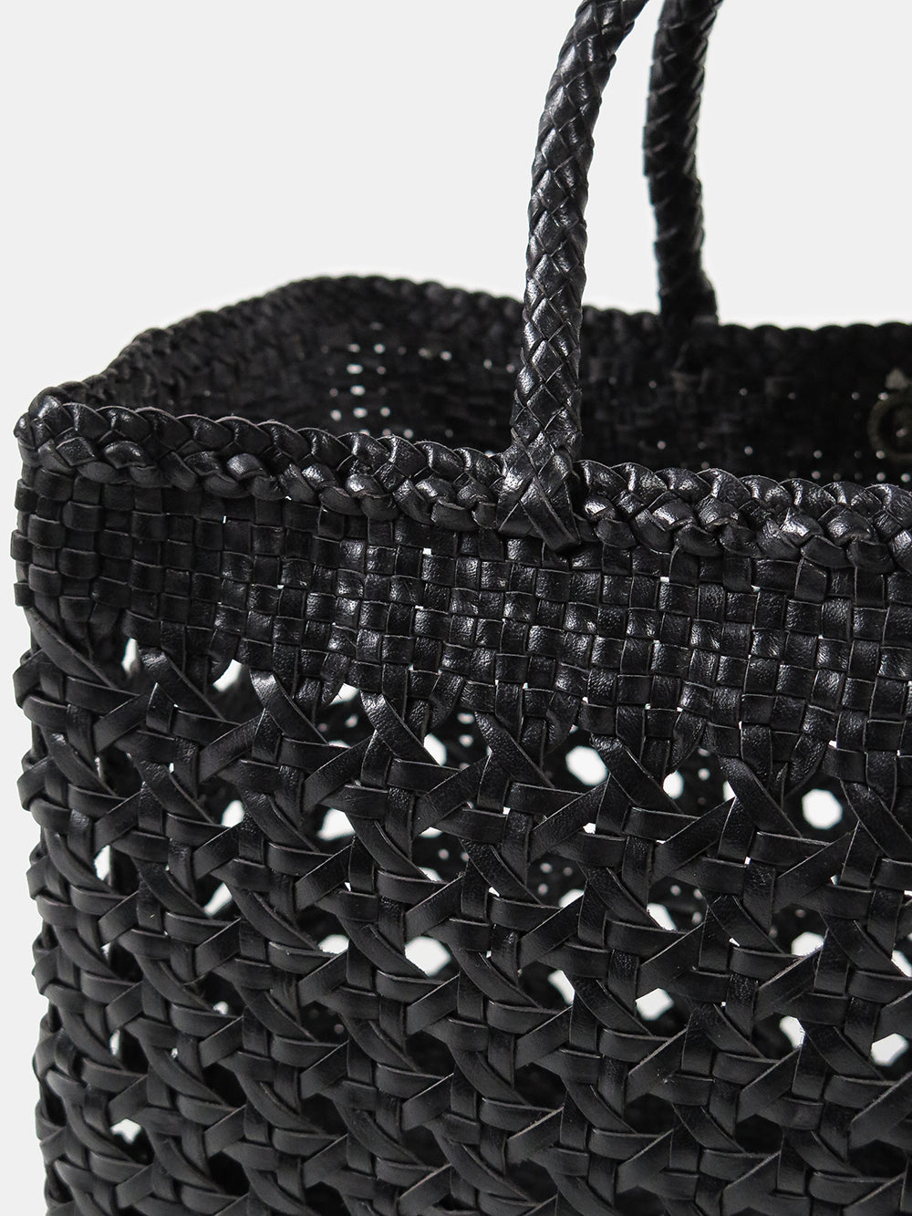 Dragon Diffusion Big Cannage Basket in Black