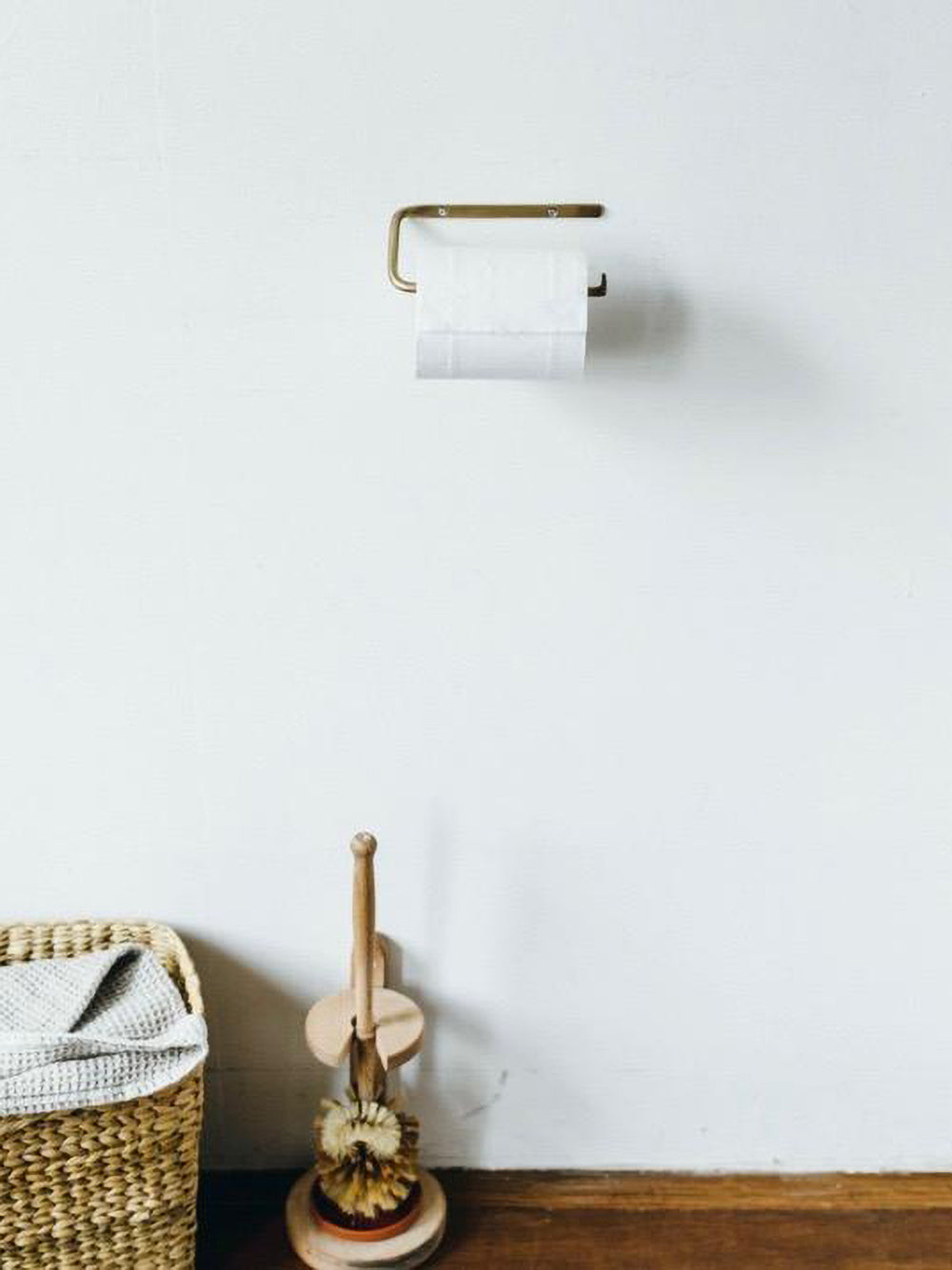 Screw-In Wall Mount Toilet Paper Holder