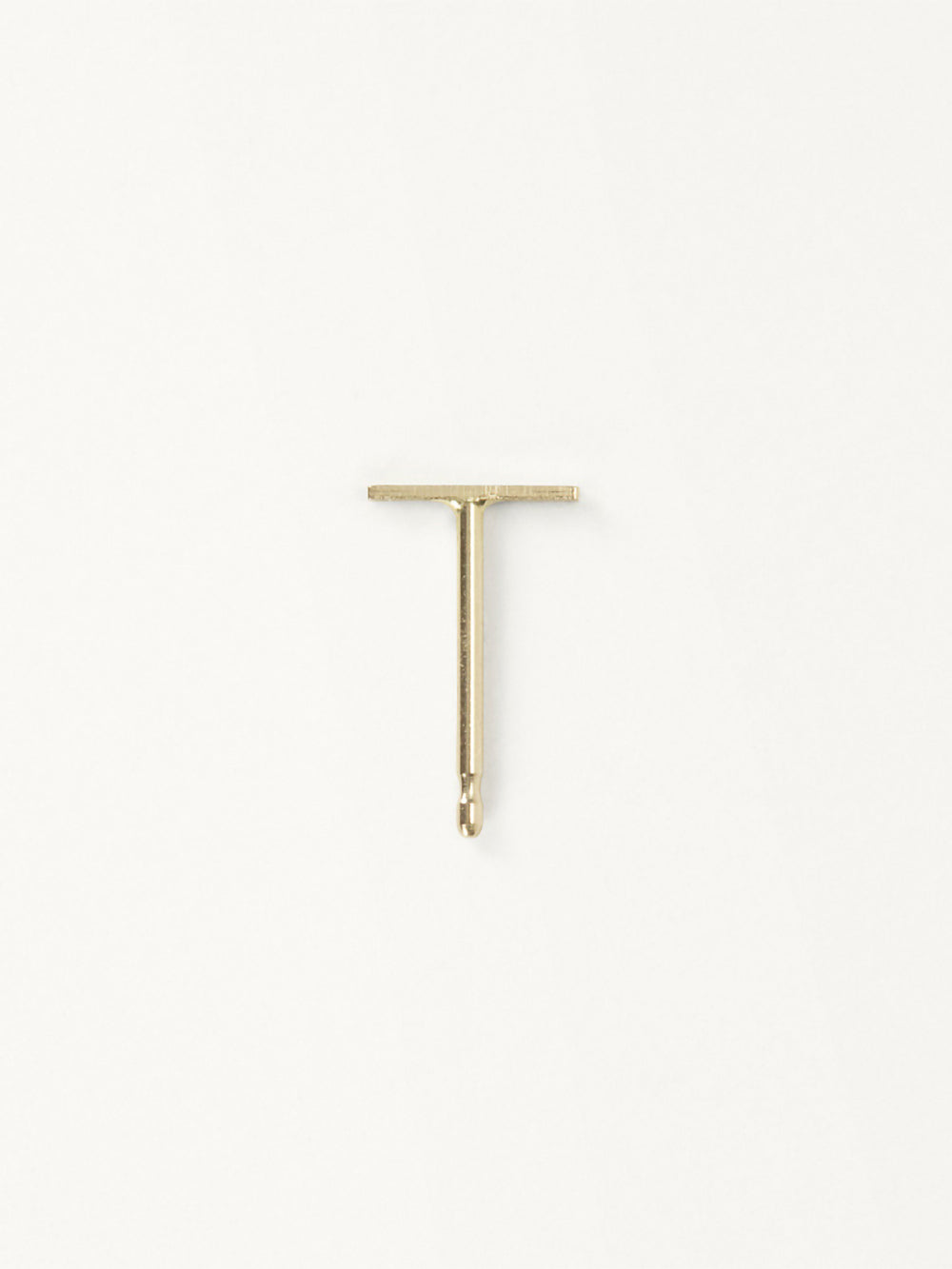 Kathleen Whitaker Gold Staple Stud