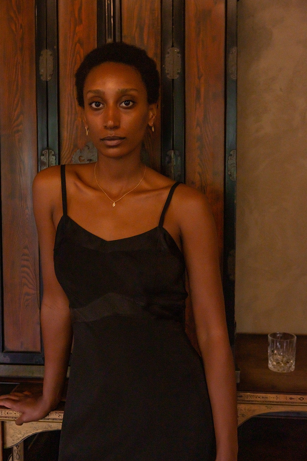 Lola Silk Charmeuse Slip Dress In Black 3 Lola Silk Charmeuse Slip Dress In Black 3