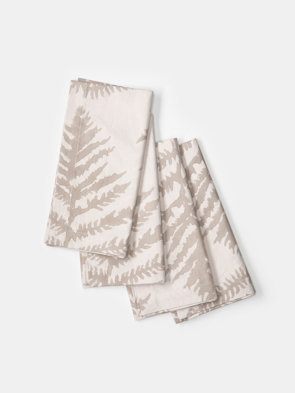 Fern Napkin Set in Dove