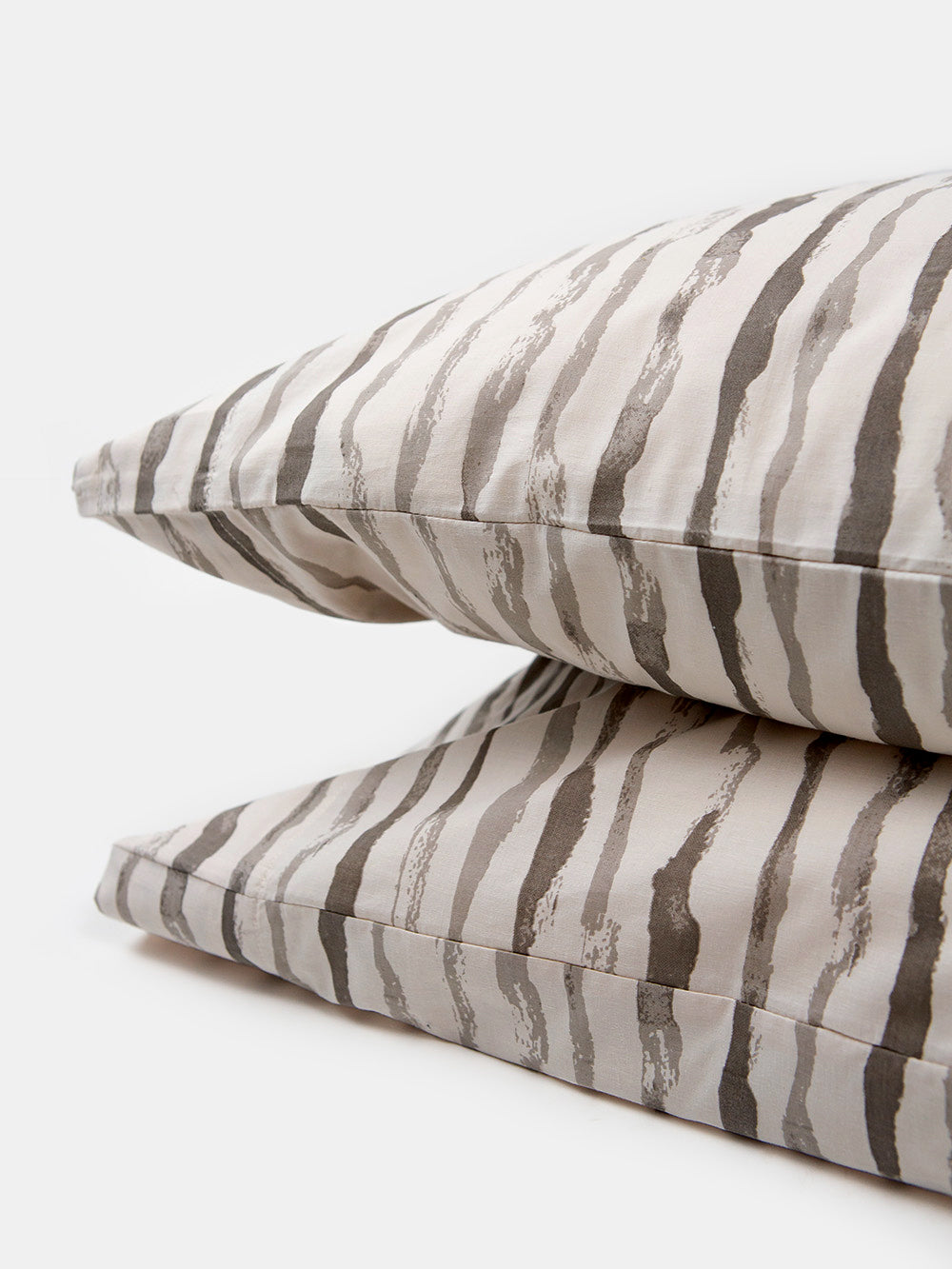 Cotton Pillowcase Pair In Alder