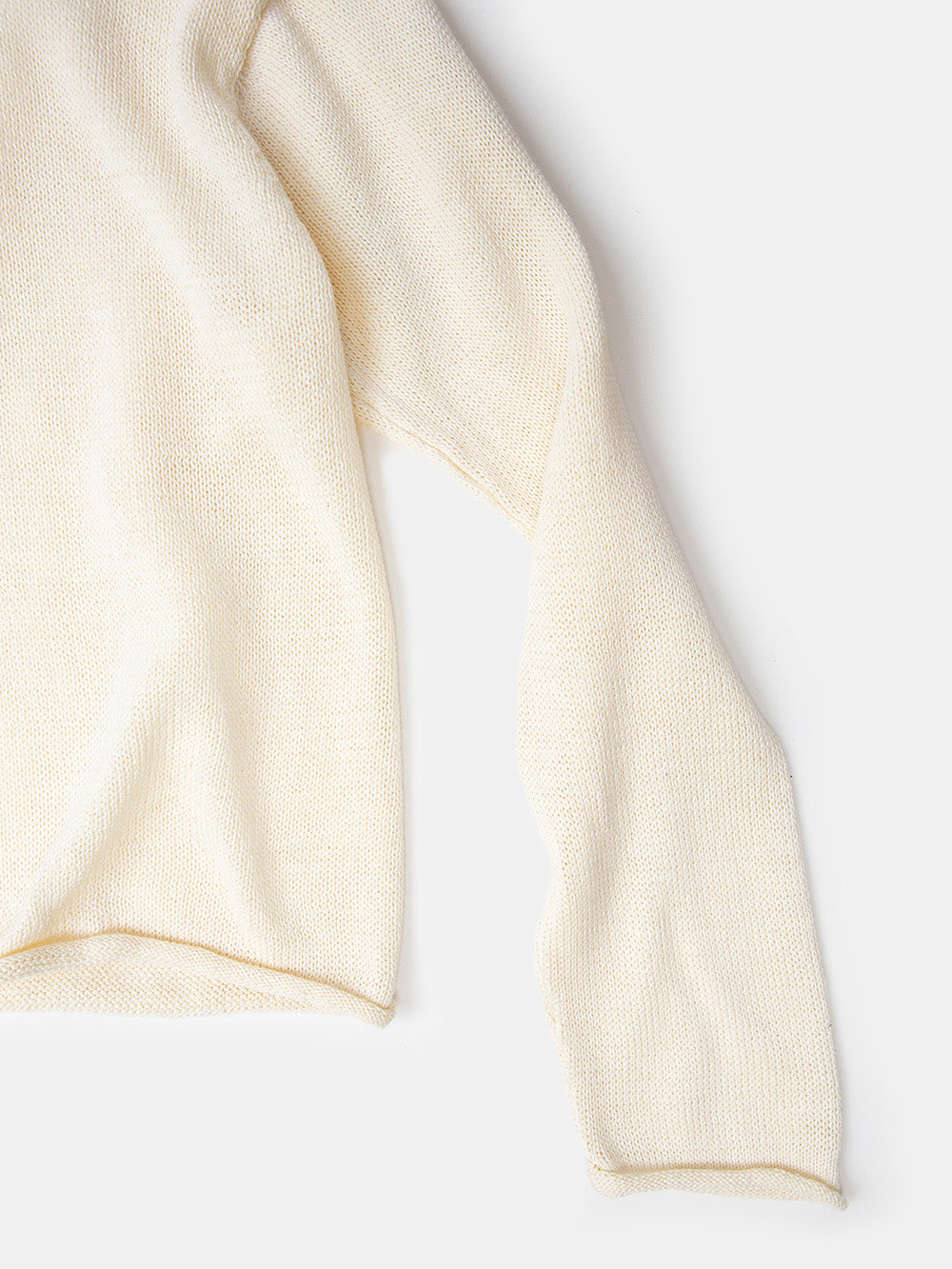 Pima Cotton Turtleneck in Natural