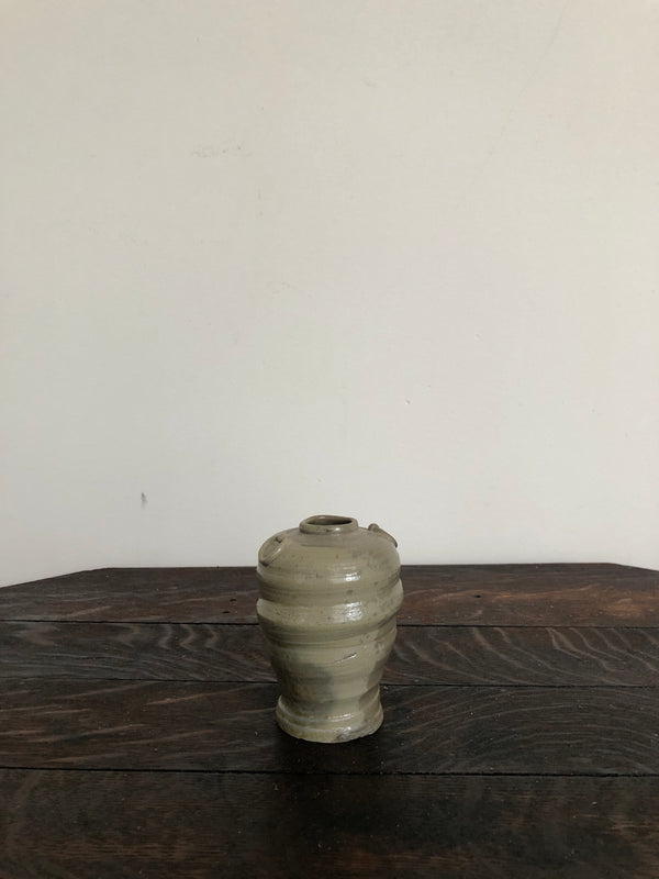 Vintage Petite Japanese Ceramic Vessel