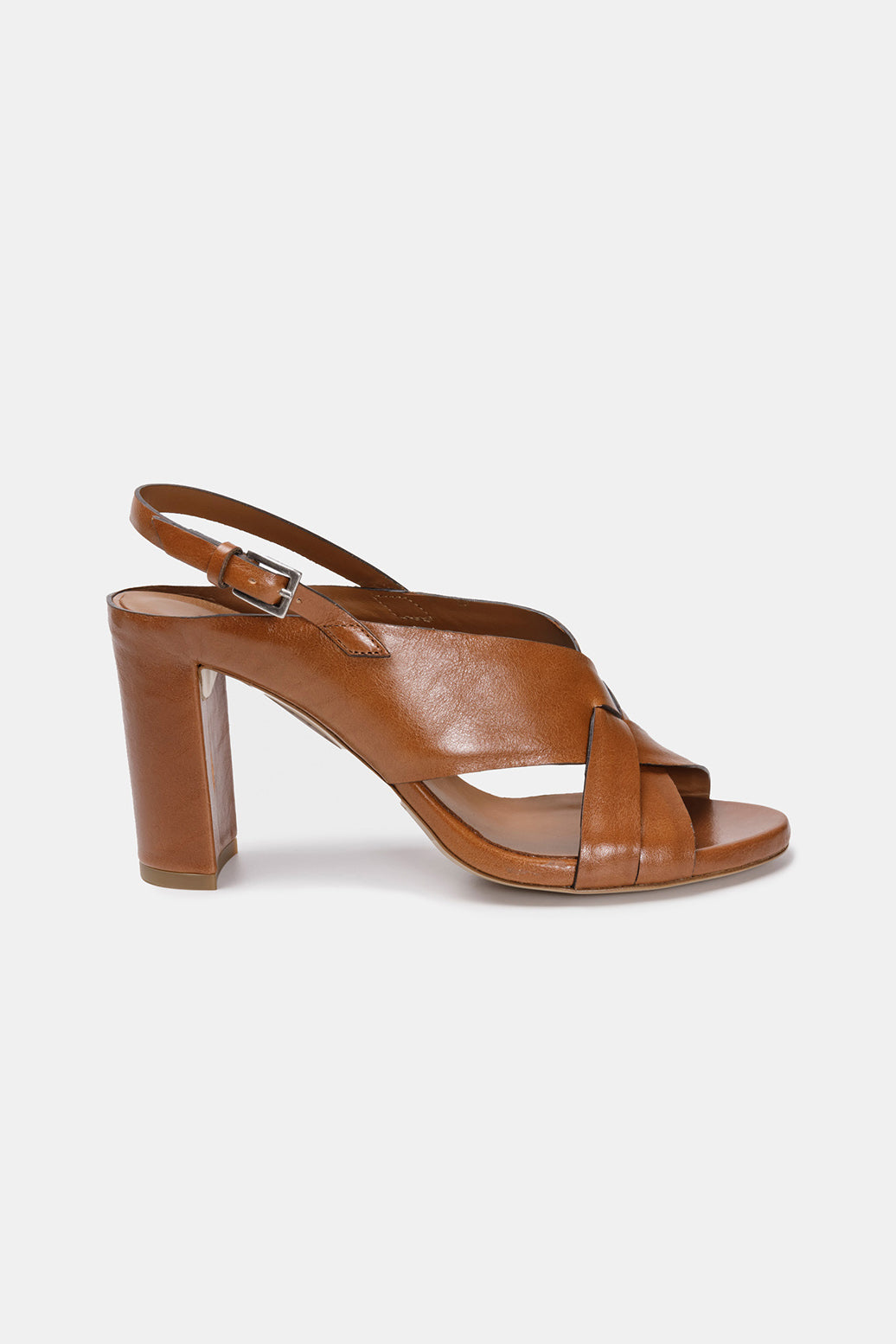 Del Carlo Atene Heel In Cuoio