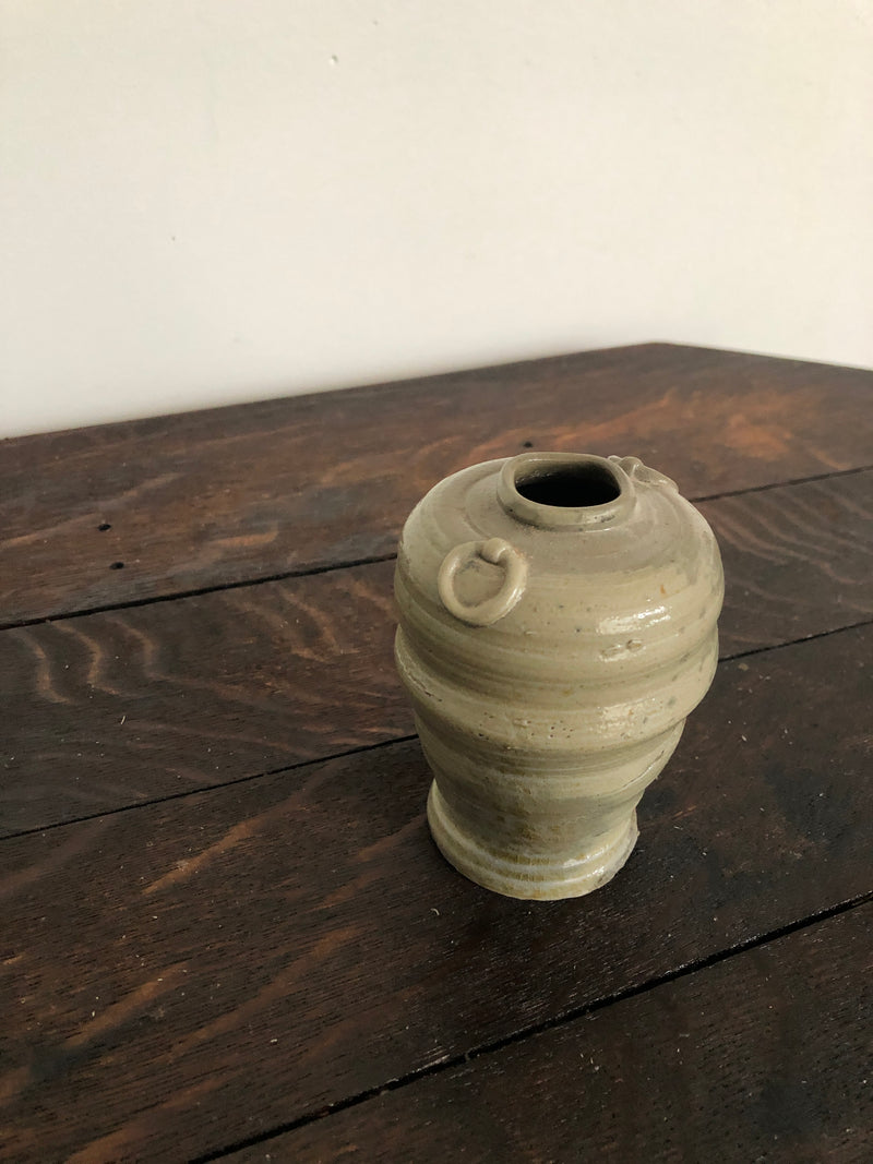 Vintage Petite Japanese Ceramic Vessel