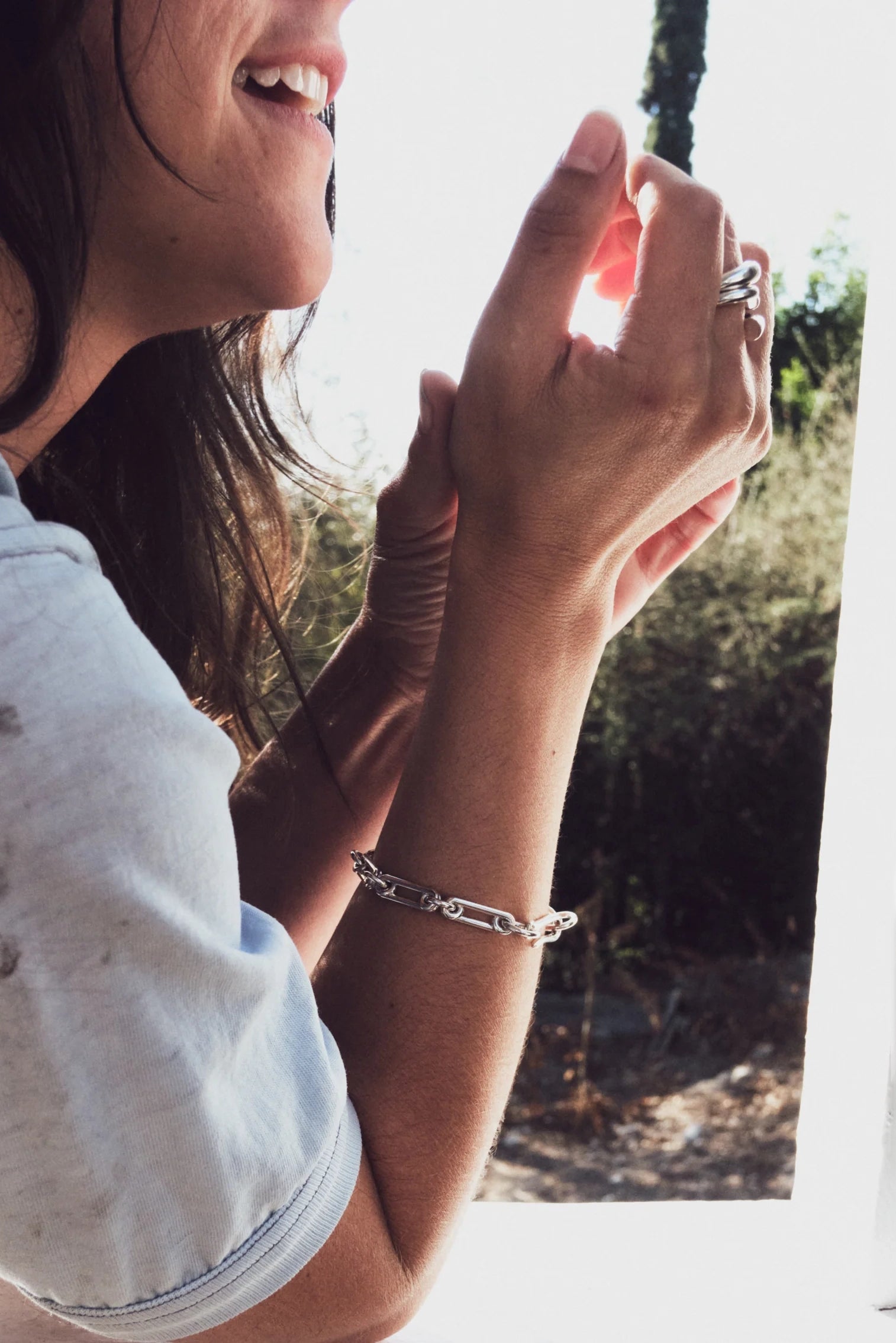 Third Reasons Pin Link Bracelet