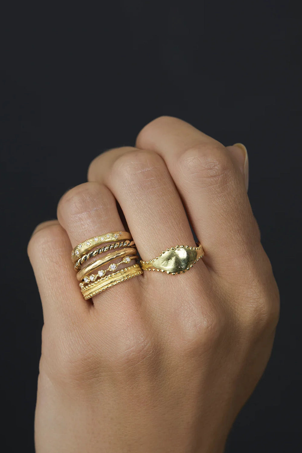 Satomi Kawakita Diamond Aurora Ring