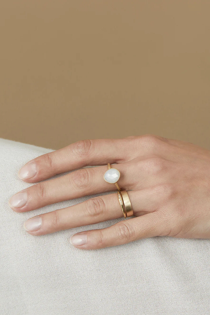 Satomi Kawakita Brown Diamond Terra Signet Ring