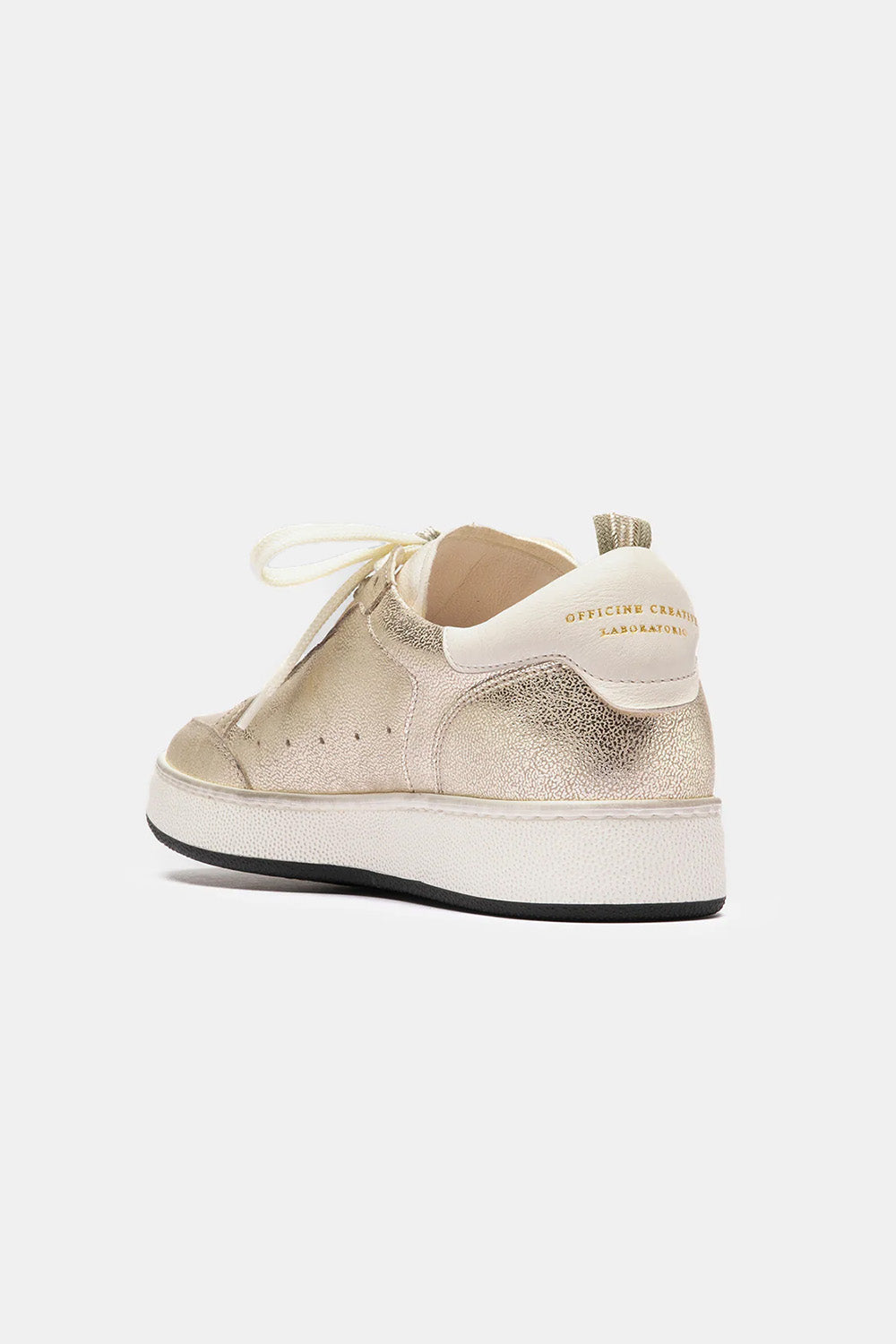 Officine Creative The Answer Sneaker in Gold