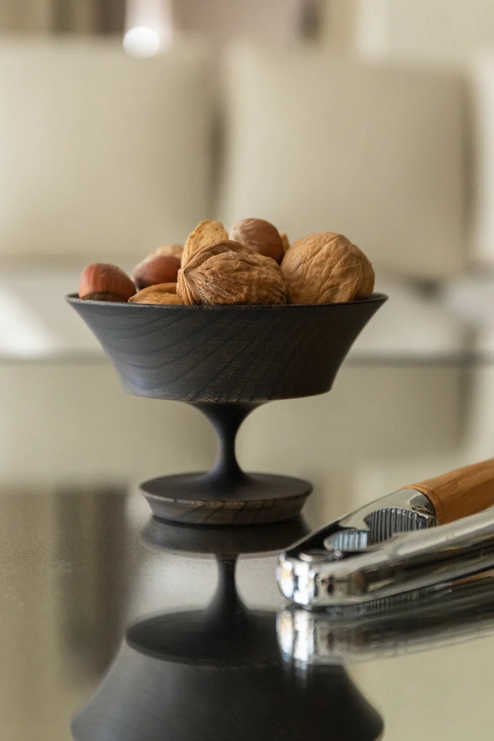 Sinafu Small Stand Bowl in Hasori