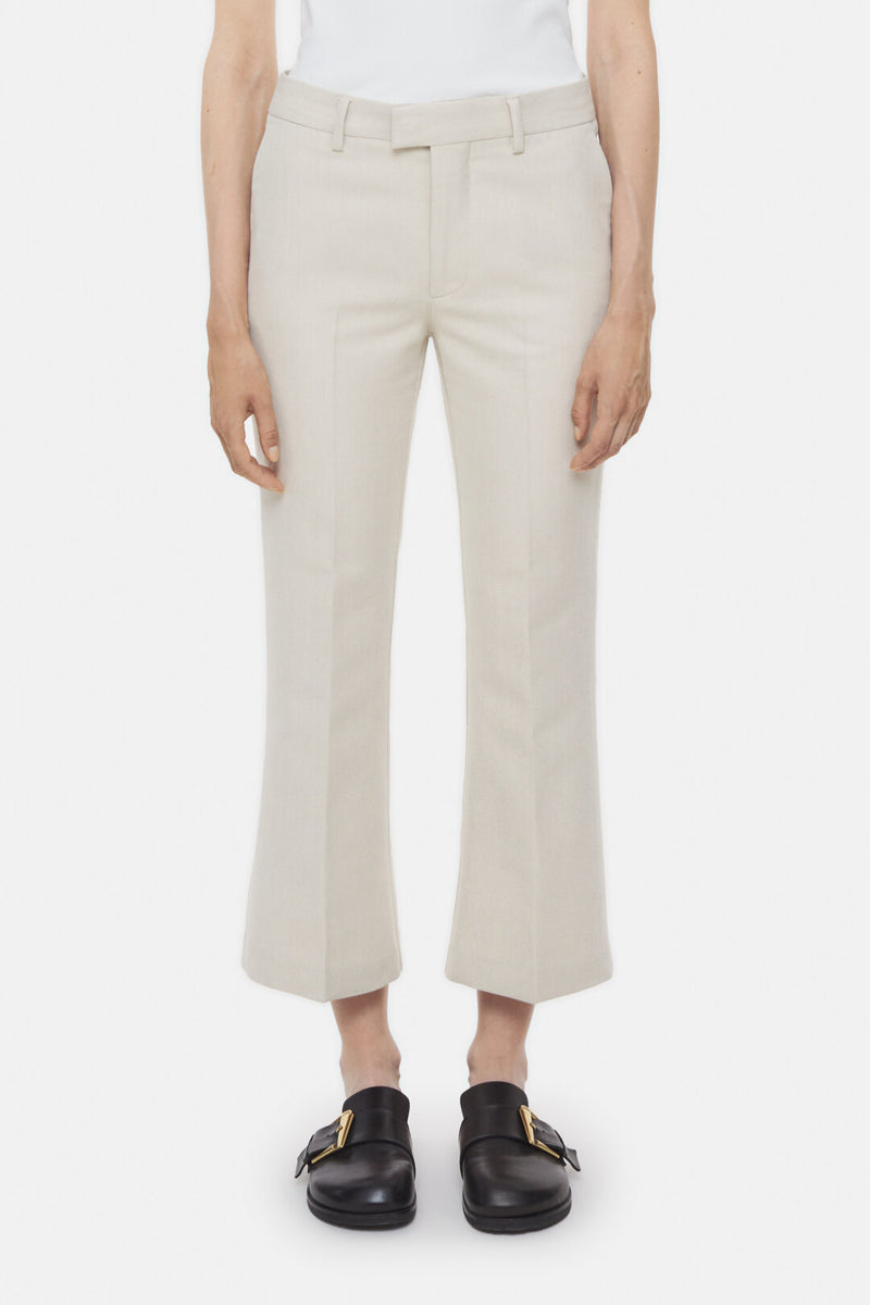 Closed Wharton Pants In Plaster Beige