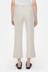 Closed Wharton Pants In Plaster Beige