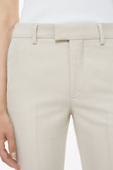 Closed Wharton Pants In Plaster Beige