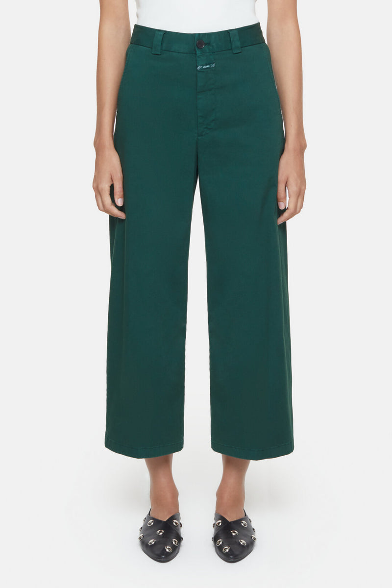 Closed Barton Pants In Fern Green