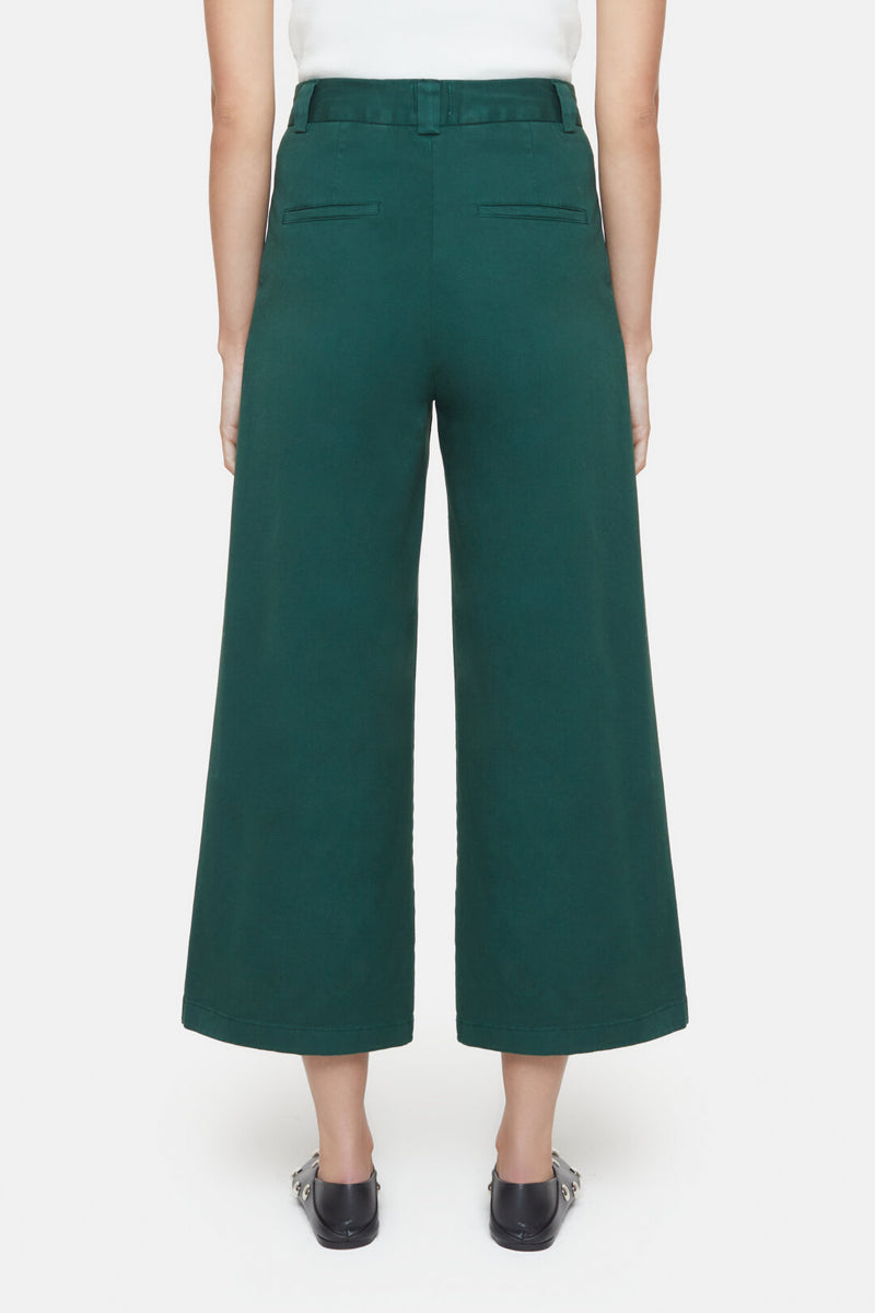 Closed Barton Pants In Fern Green
