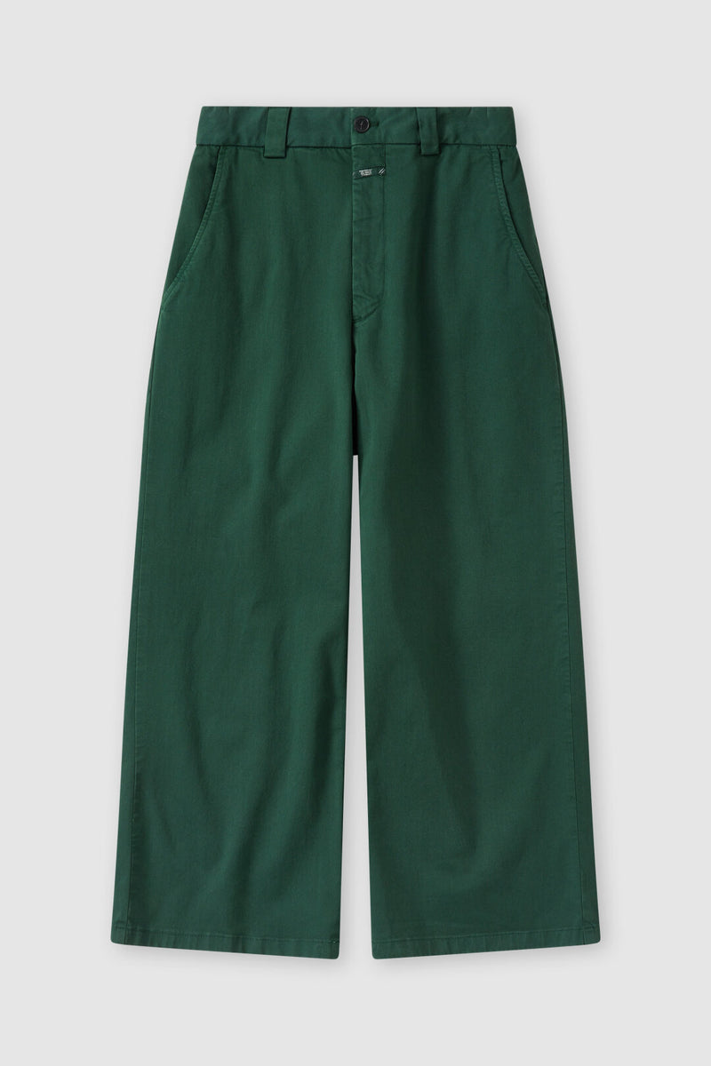 Closed Barton Pants In Fern Green