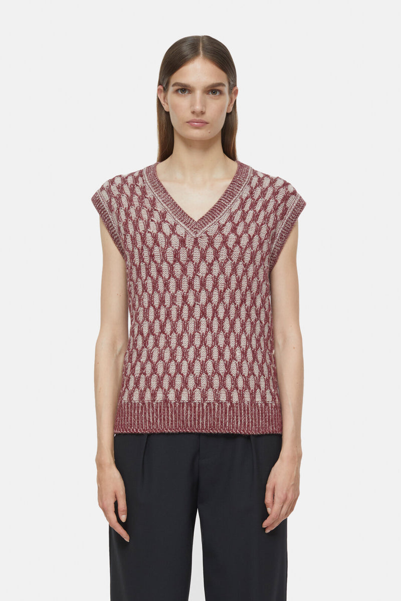 Closed Gilet Vest In Jam