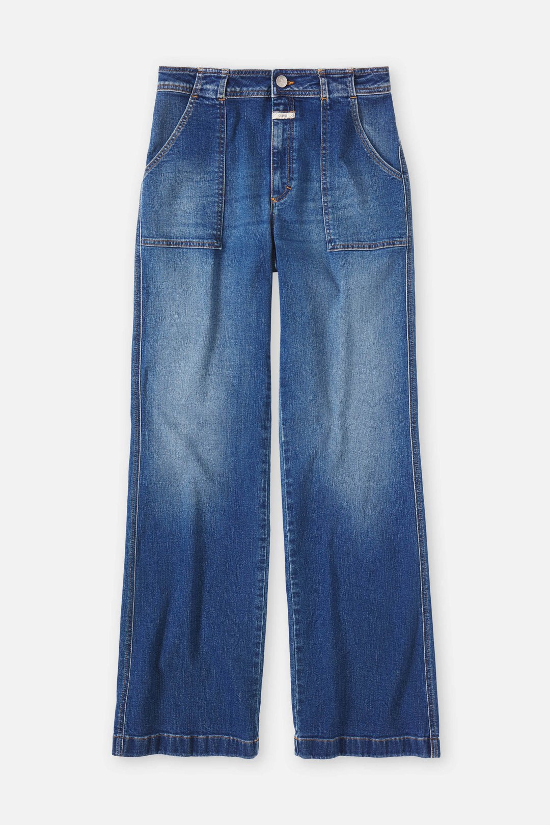Closed Aria Pants In Mid Blue