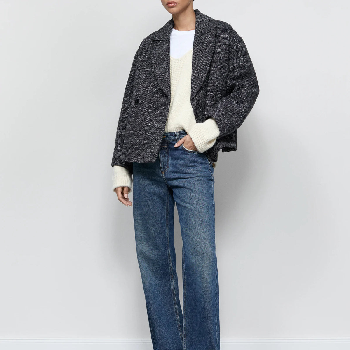 デニム・ジーパン CLOSED Gillan low waist jeans Blu Closed Gillan Low Waist Jeans - Blue - 30% Off | Editorialist