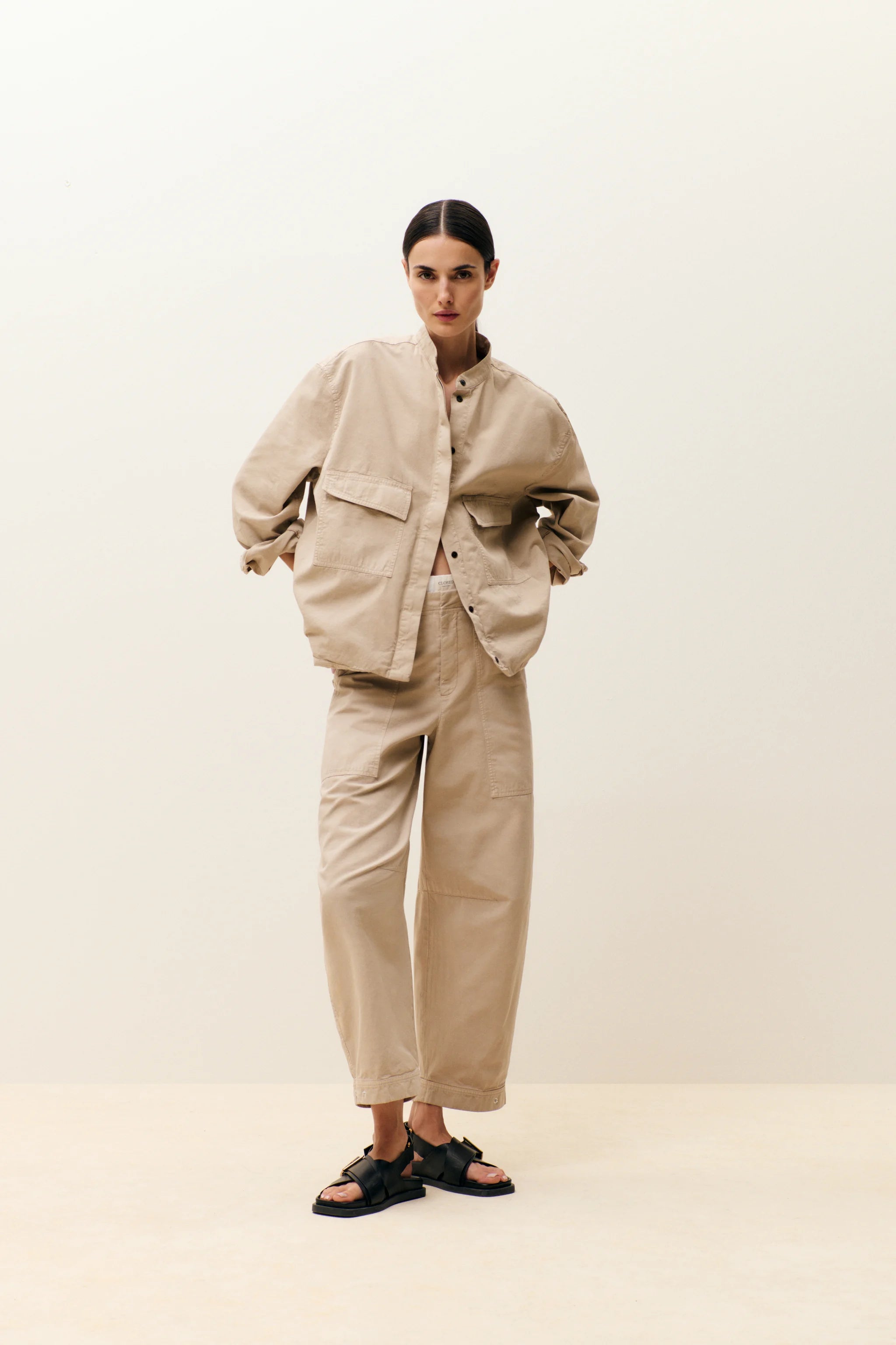 Closed Rhannon Pants In Soft Beige