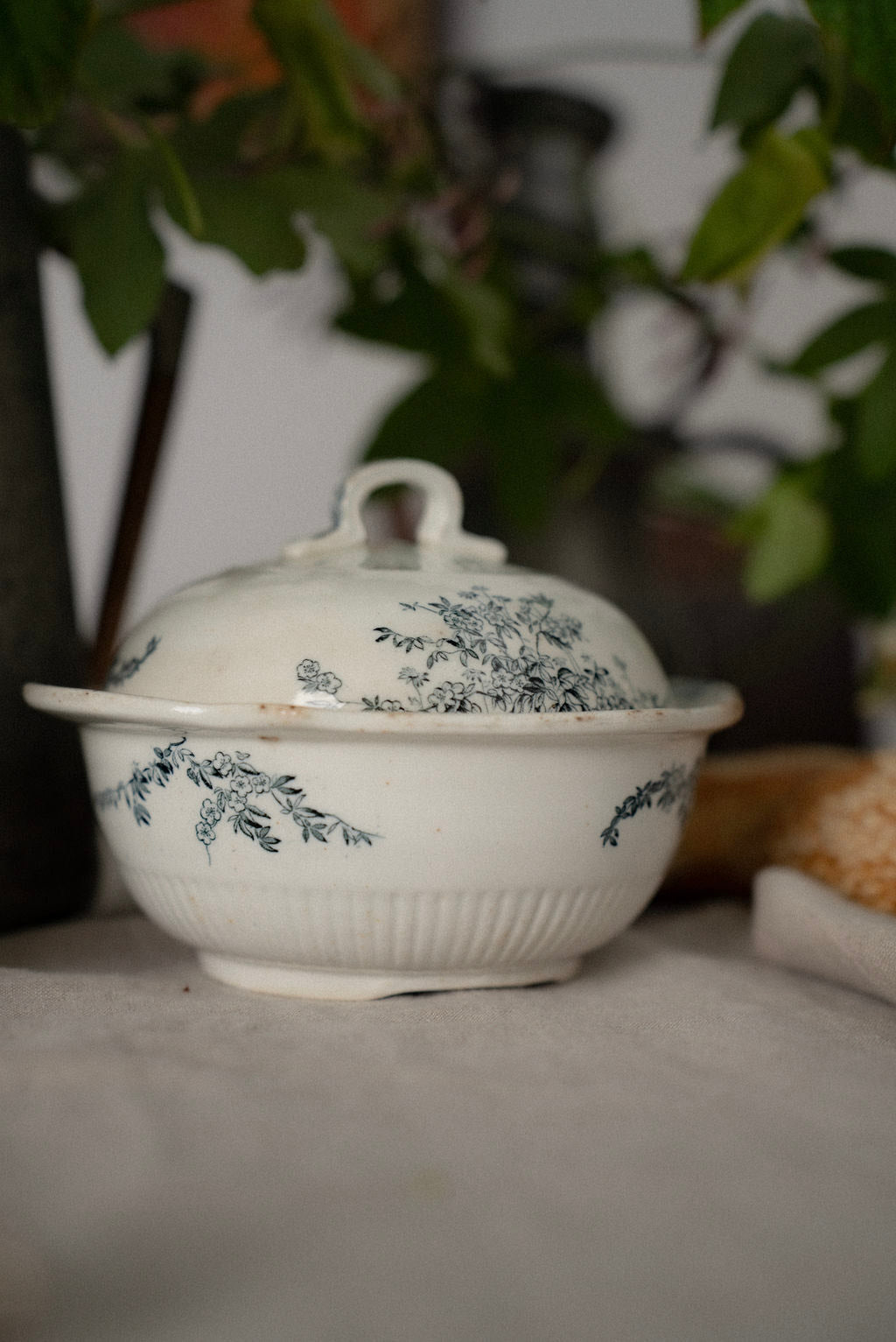 English Butter Dish
