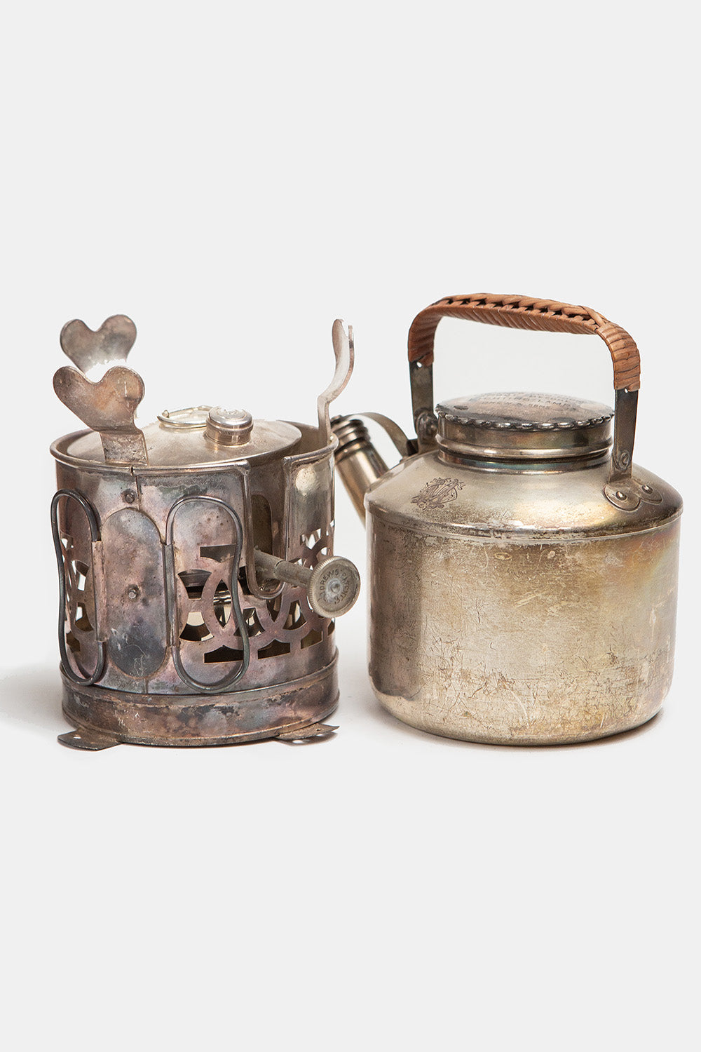 Early 20th Century Drew & Sons En Route Traveling Tea Basket