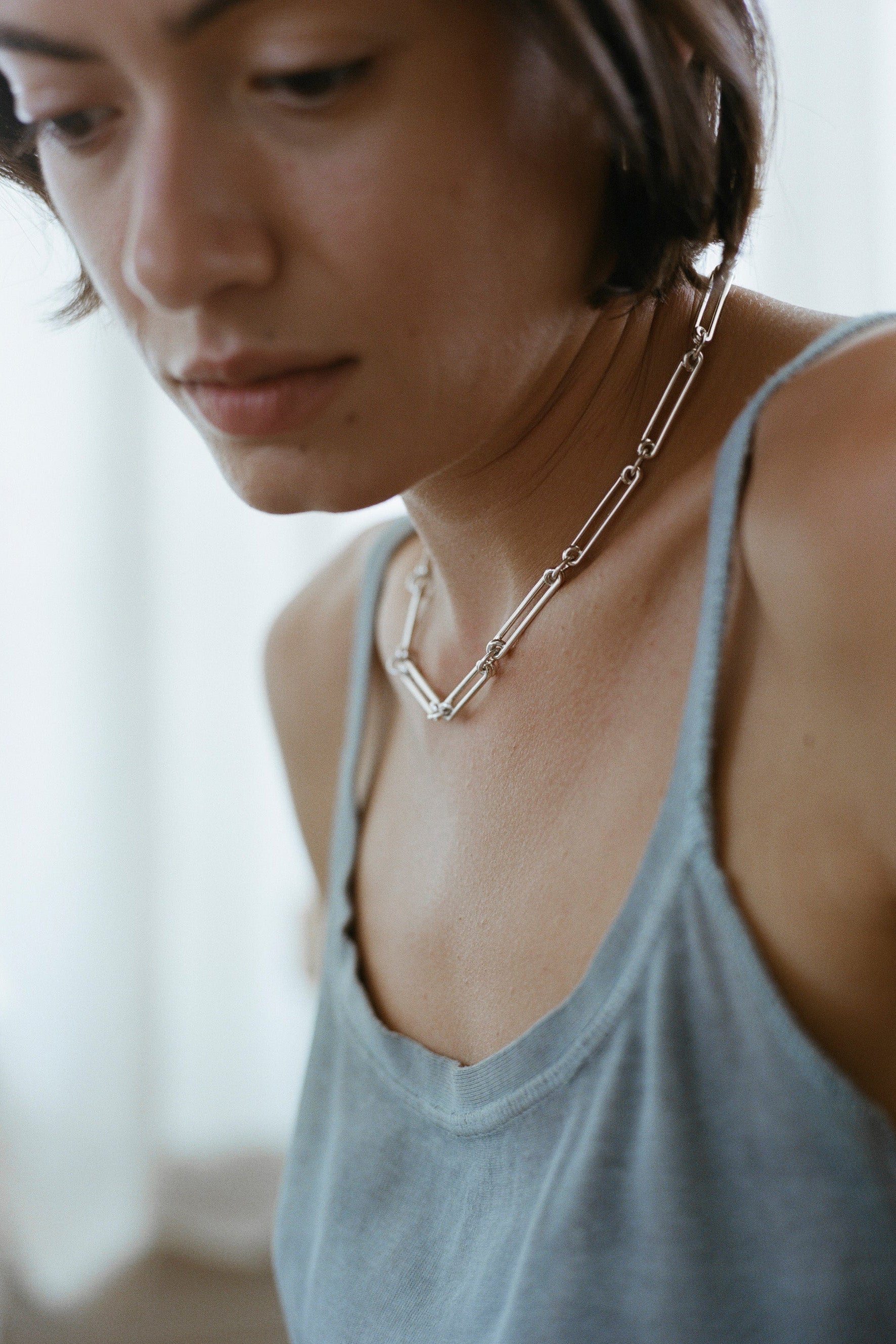 Third Reasons Pin Link Necklace