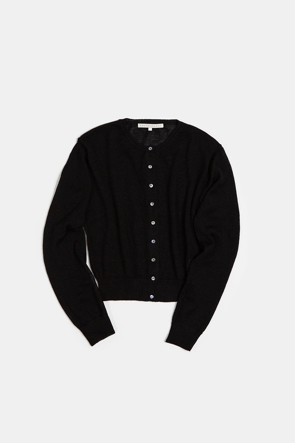 Alpaca Classic Cardigan in Black