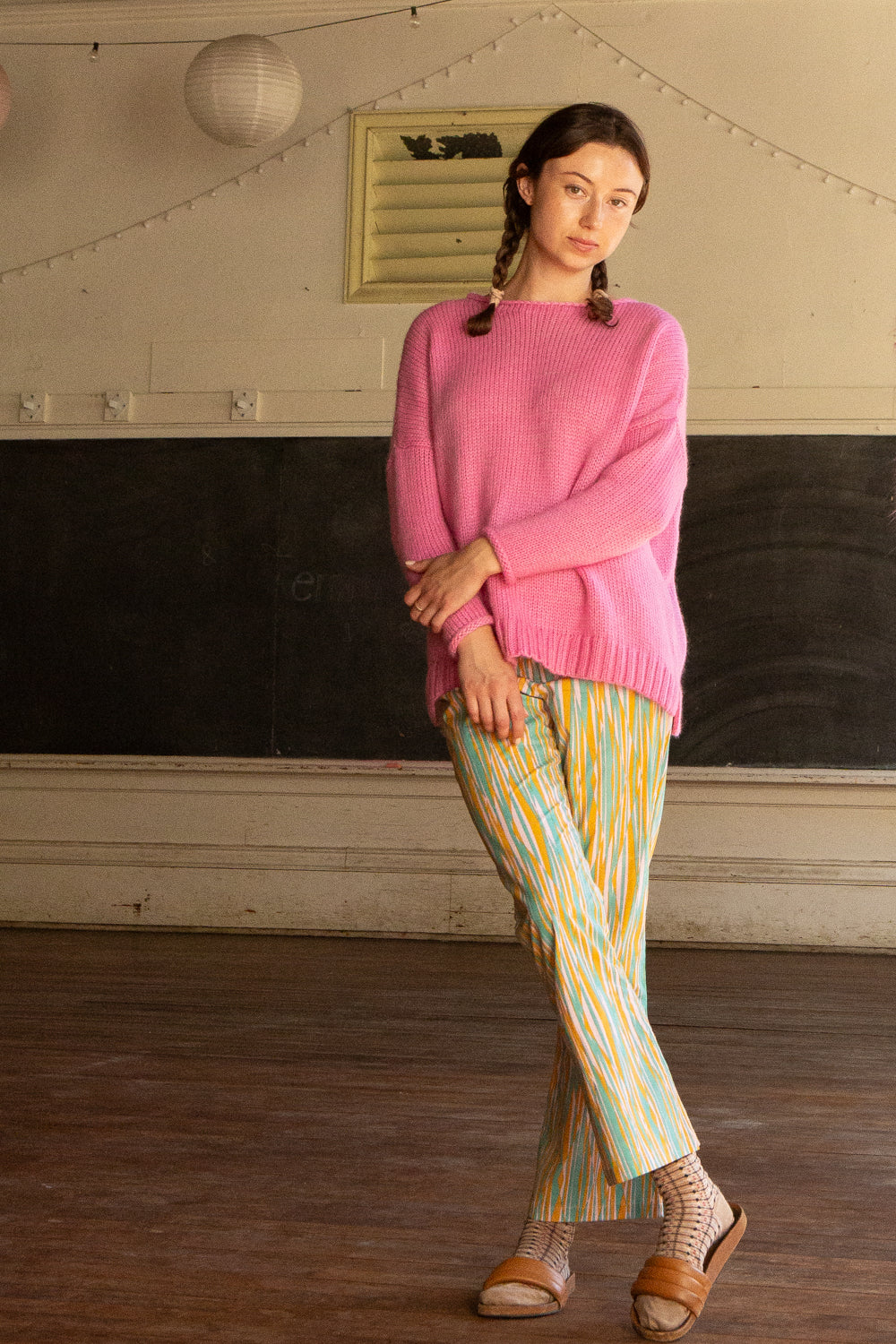 Gabrielle Alpaca Rollneck in Cotton Candy