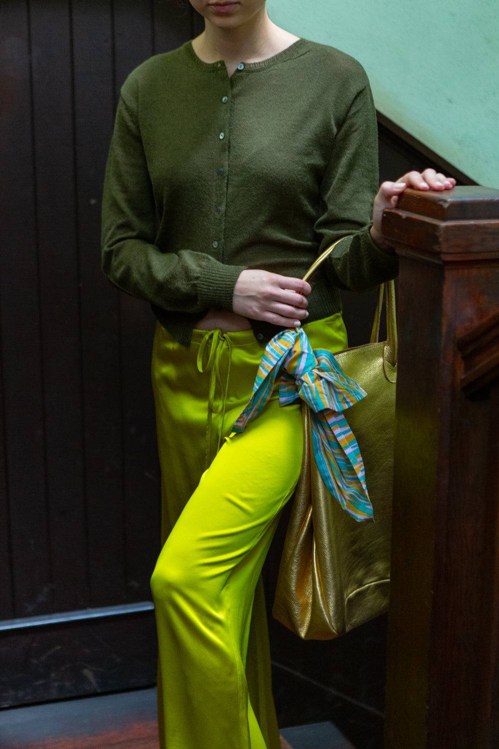Cotton Kerchief In Jessica Fish 'Gaze'