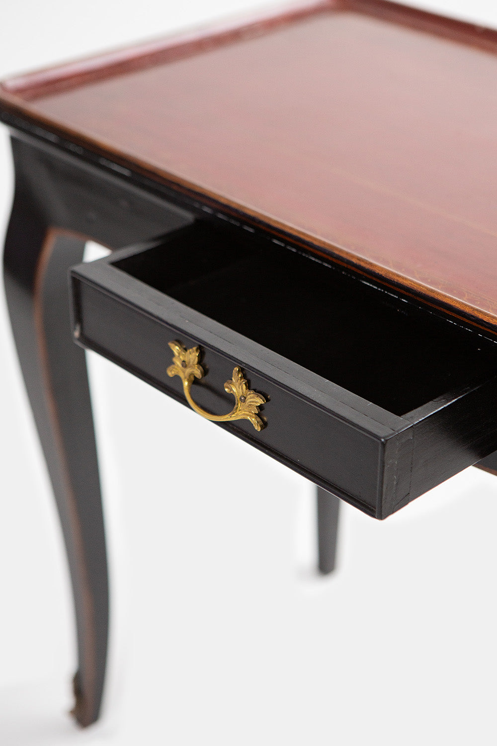 French Lacquer Polychrome Occasional Table