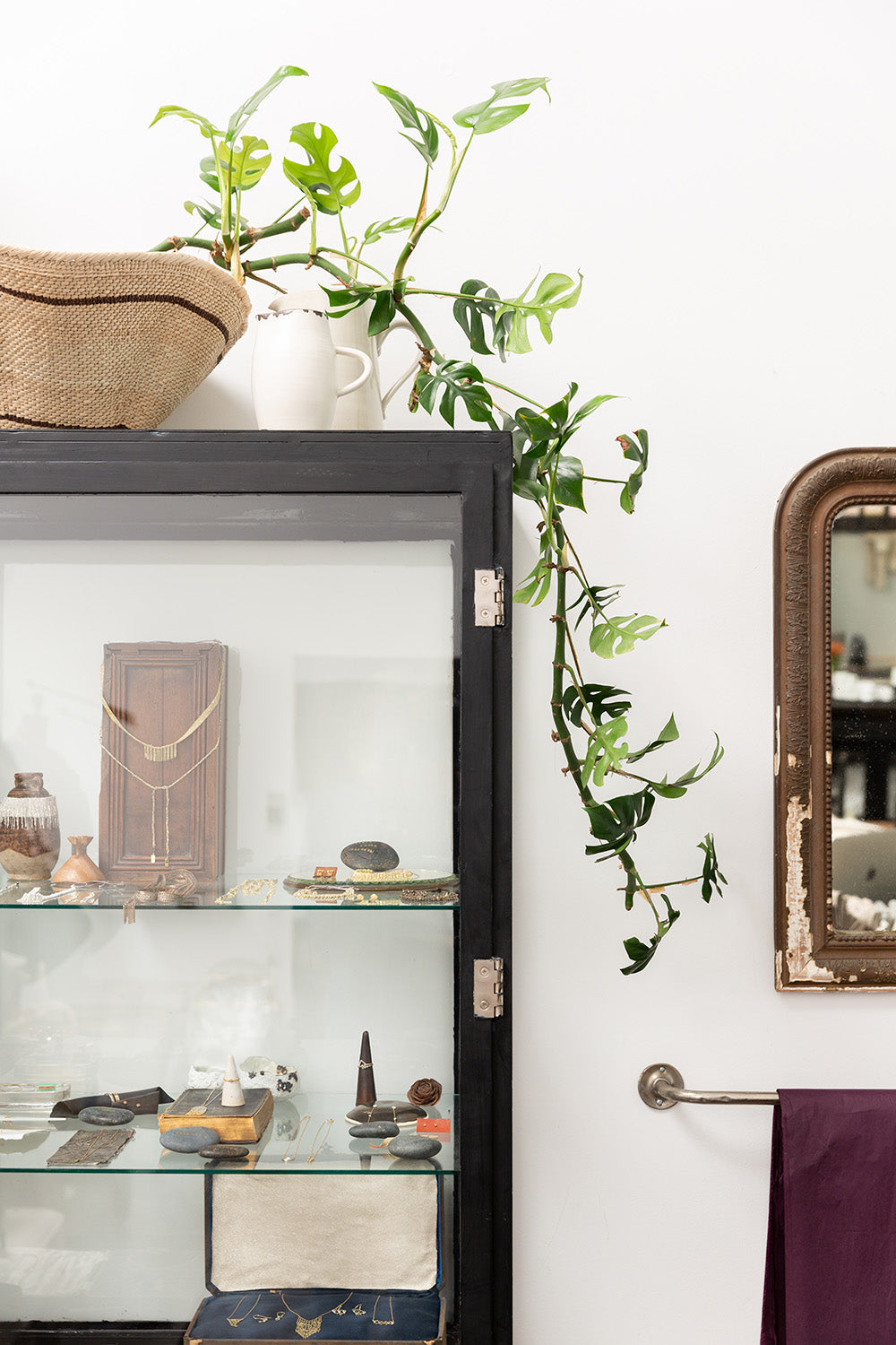 Black Display Case