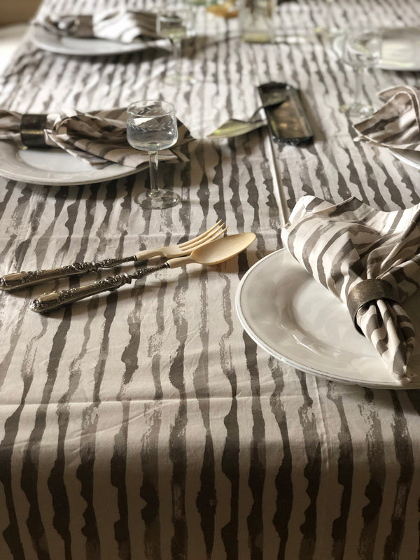 Vintage French Bone and Silver Salad Server