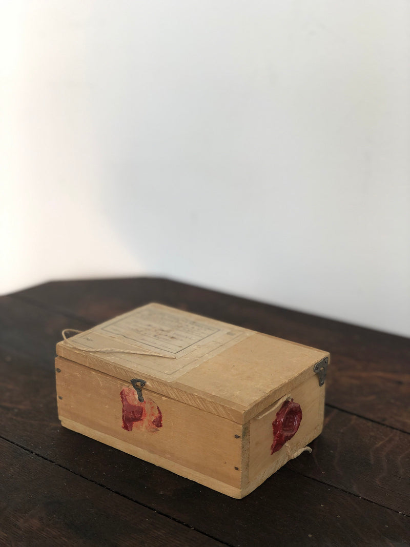 Antique French Wooden Box