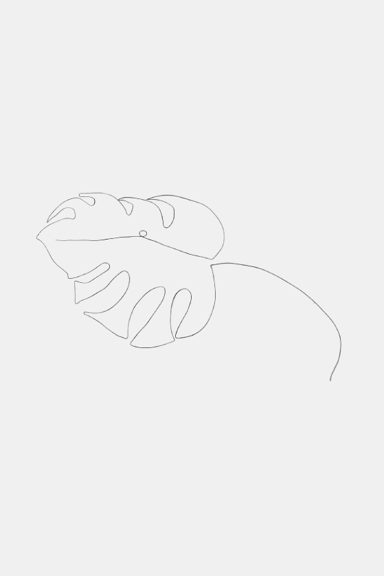 Isabelle Tanov Monstera with Loop