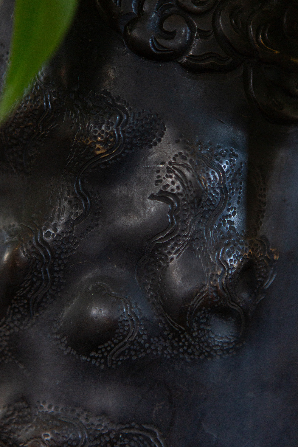 Japanese Cast Bronze Vessel