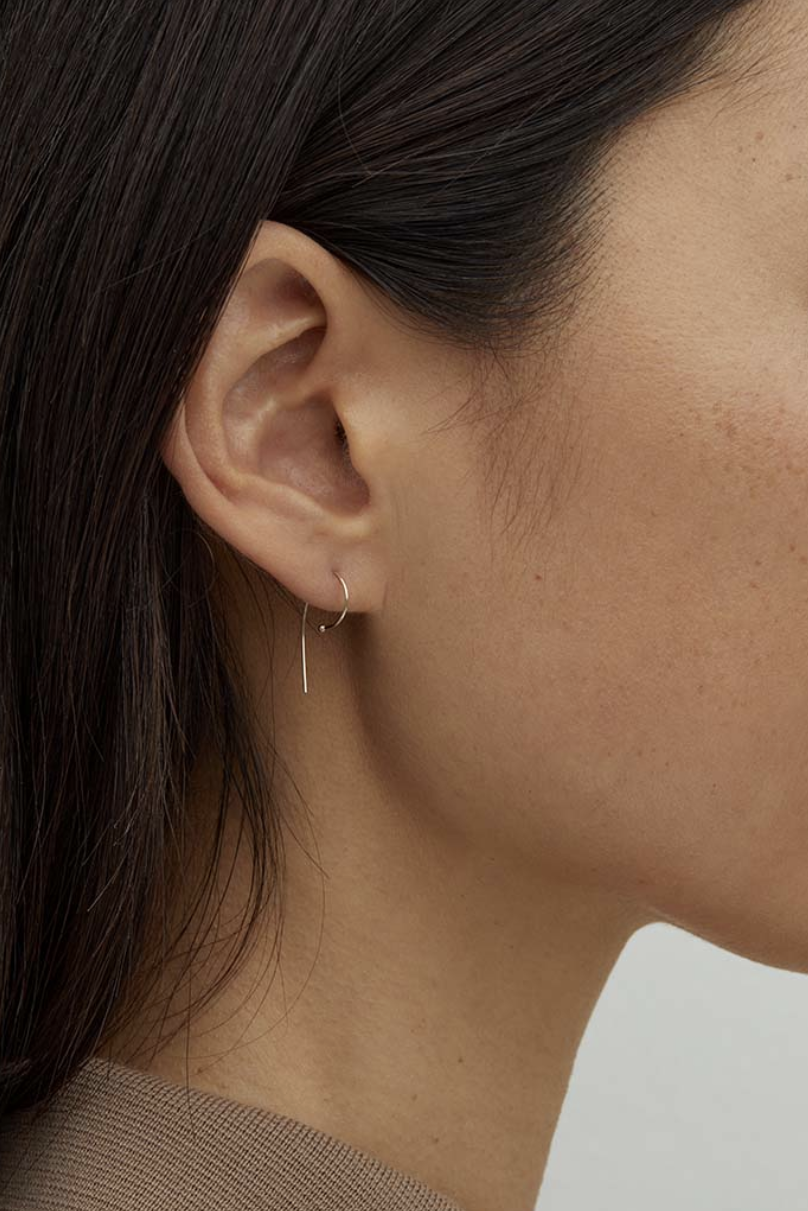 Kathleen Whitaker Gold Loop Earring Kathleen Whitaker Gold Loop Earring