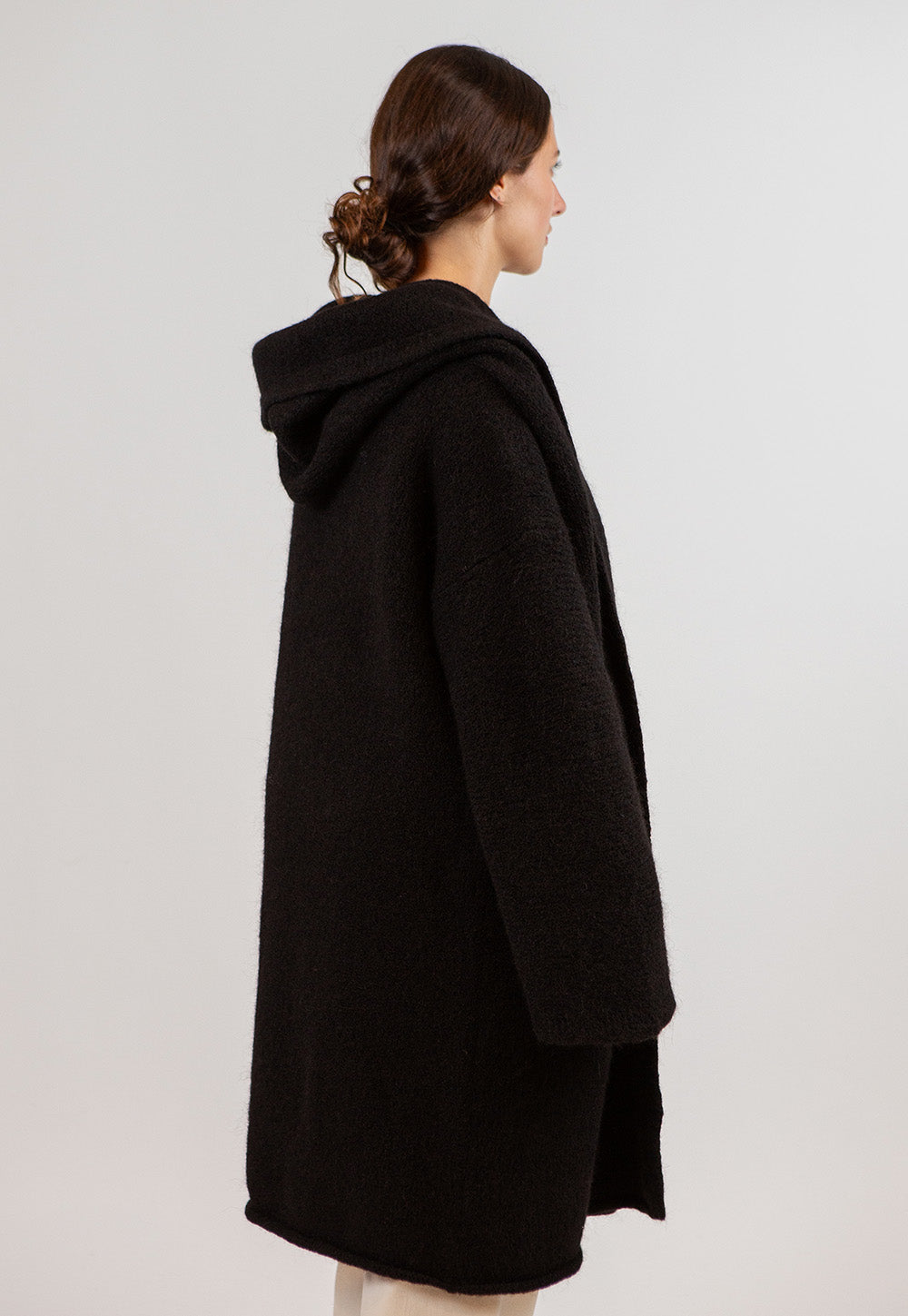 Lauren Manoogian Capote Coat In Black