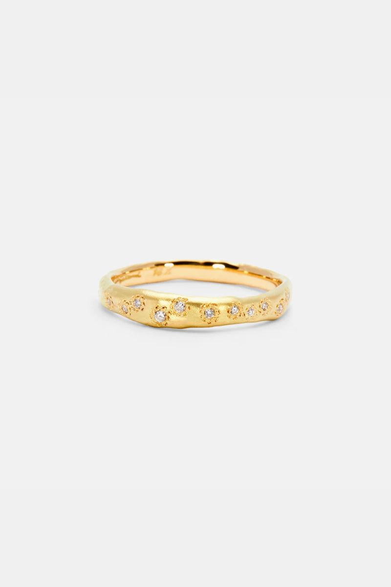 Satomi Kawakita Encrusted Diamond Band