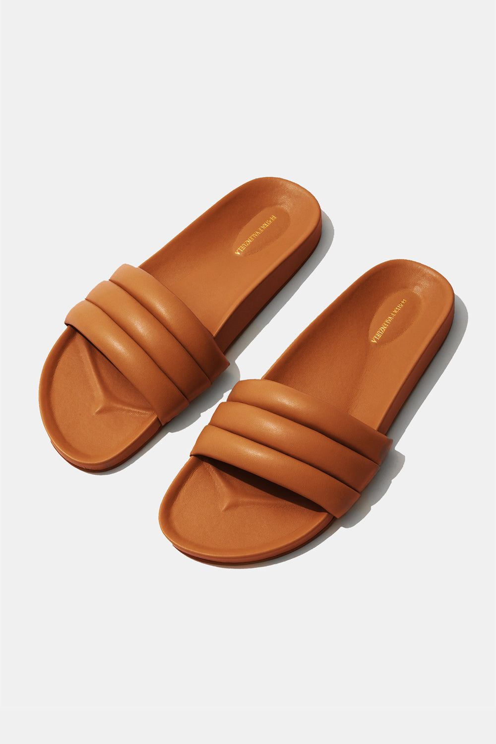 Beatrice Valenzuela Monocolor Sandalia In Rum