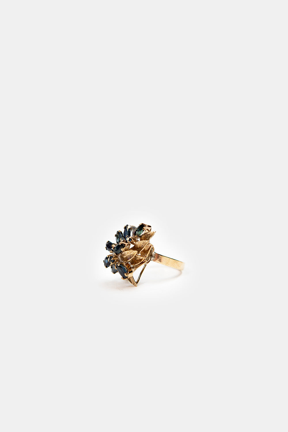 10K Gold and Sapphire Ring