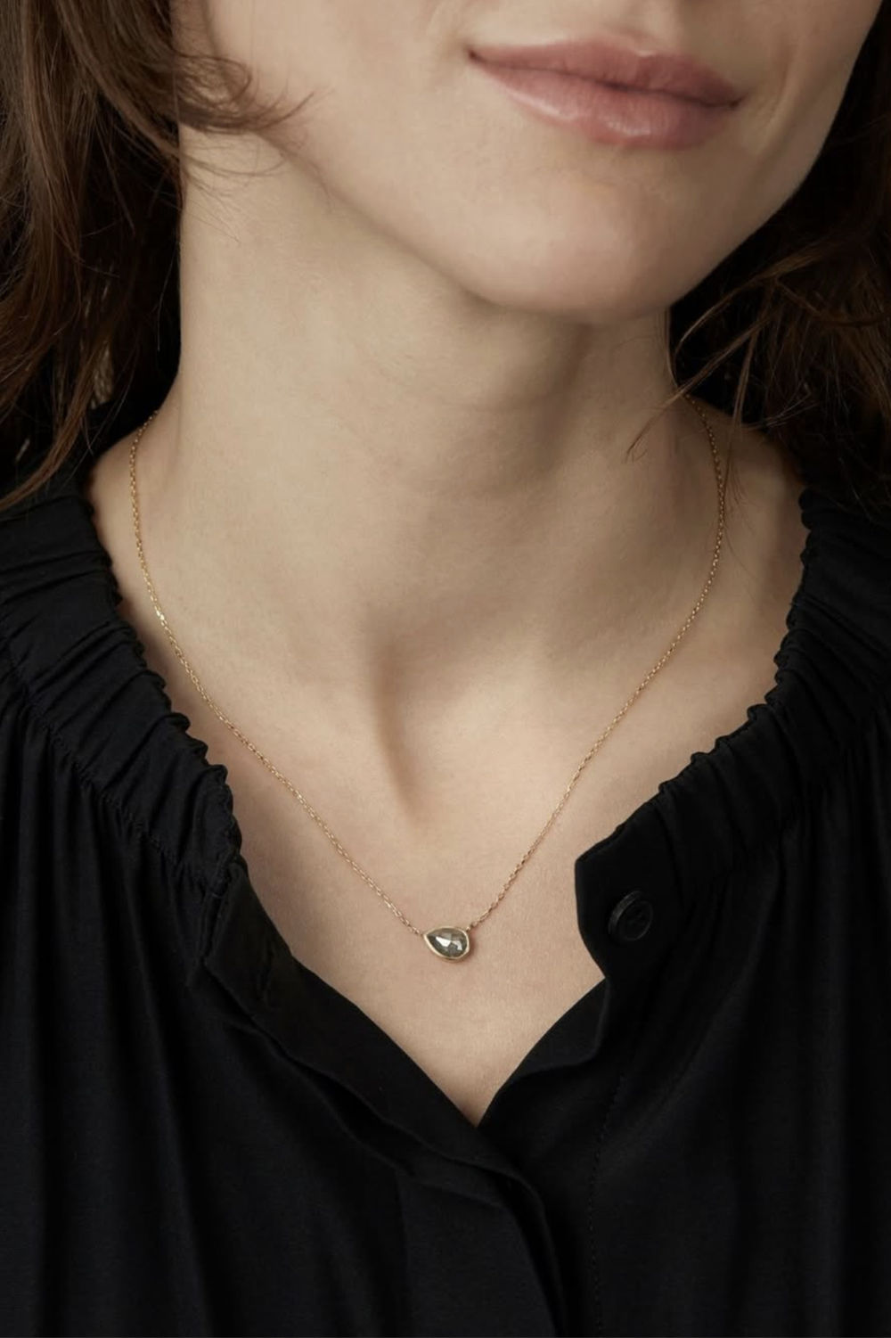 Satomi Kawakita Rose Cut Diamond Necklace